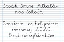 Szpr- s helyesr verseny iskolai fordul 2020.